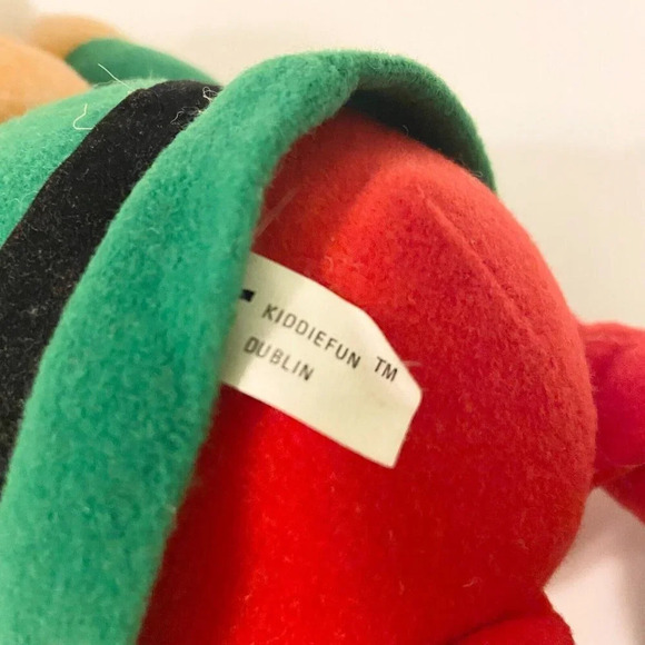 Vintage Emerald  Buddies 11 Inch Tall Kiddiefun Dublin 2 Leprechaun Plush - Picture 8 of 14